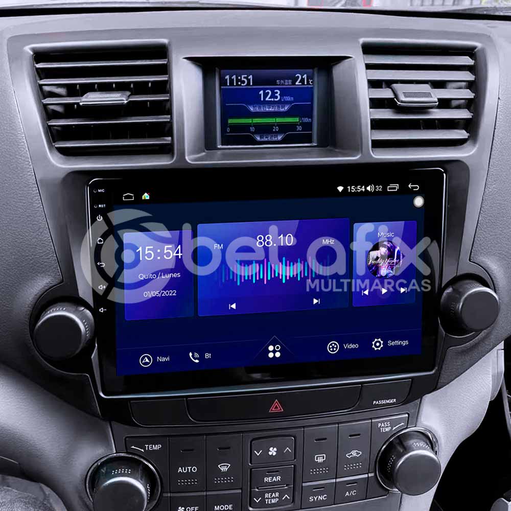 Auto Radio Android Toyota Universal - BETAFIX - Ecuador