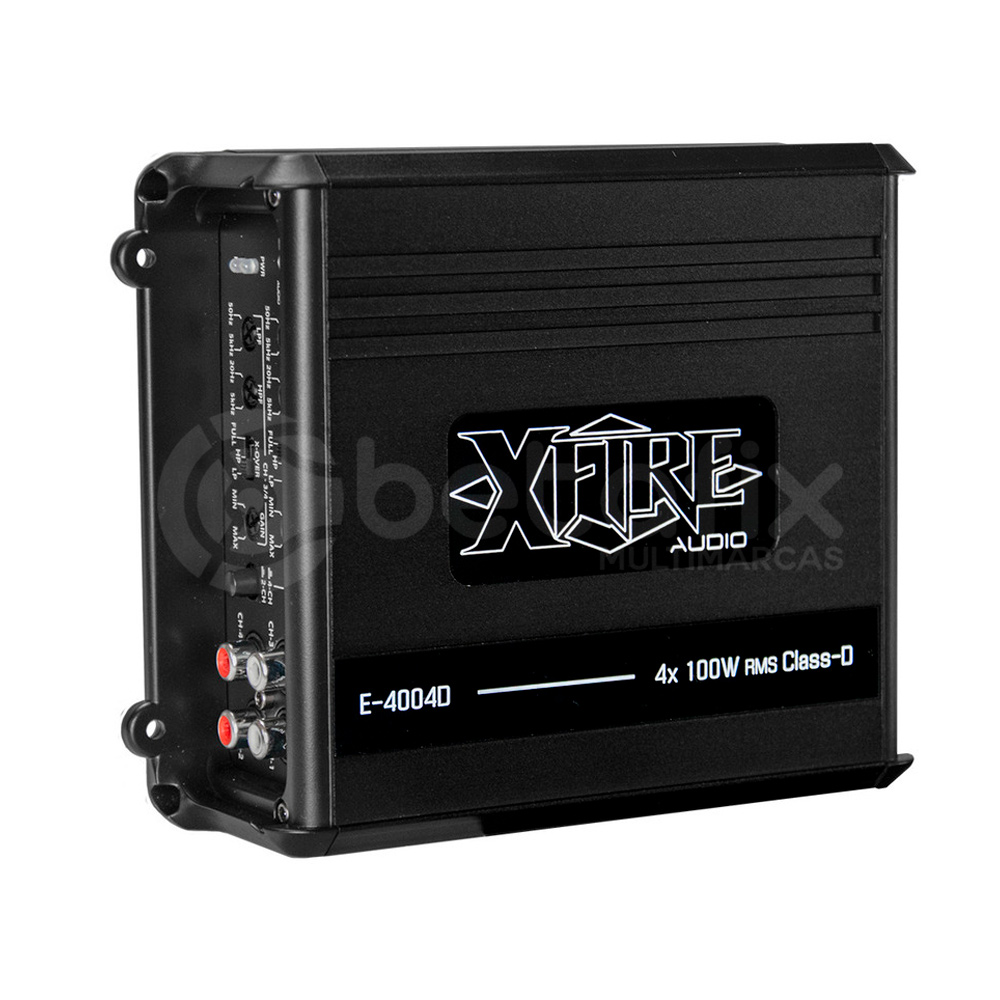 Amplificador Xfire E4004D 4 Canales 400W - BETAFIX - Ecuador